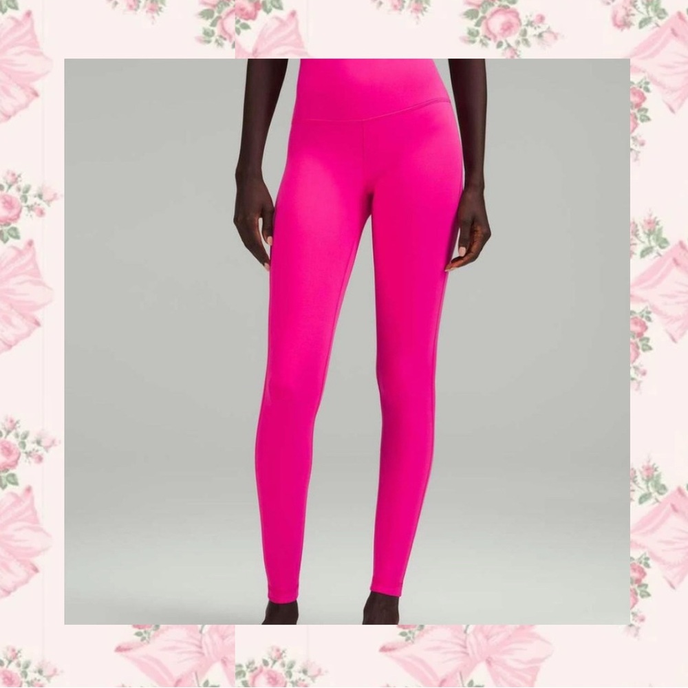 Women's Sonic Pink Align Leggings with Pockets